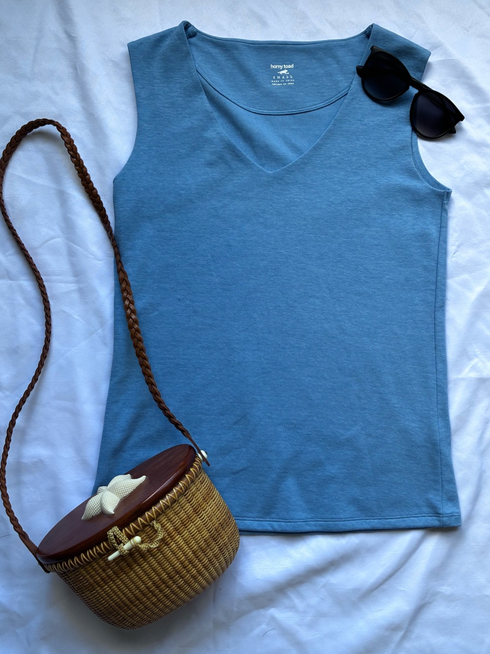 Horny Toad Blue Women's Tank Top
